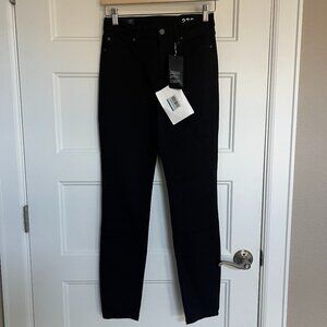 NWT Armani Exchange A|X Super Skinny High Rise Jeans Black Size 27R